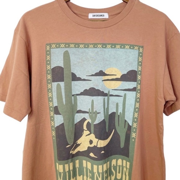 Daydreamer X Free People Willie Nelson Tee Dress T-Shirt NWT - Picture 5 of 14